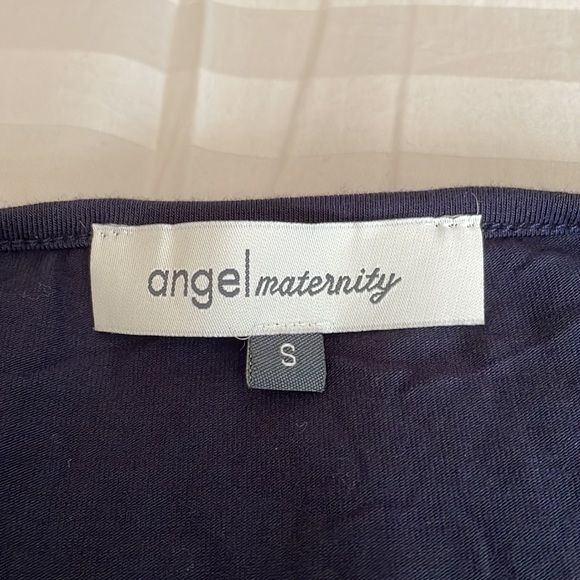 Angel Maternity Swing Maternity/Nursing Tank nwot size s navy blue - Picture 7 of 11